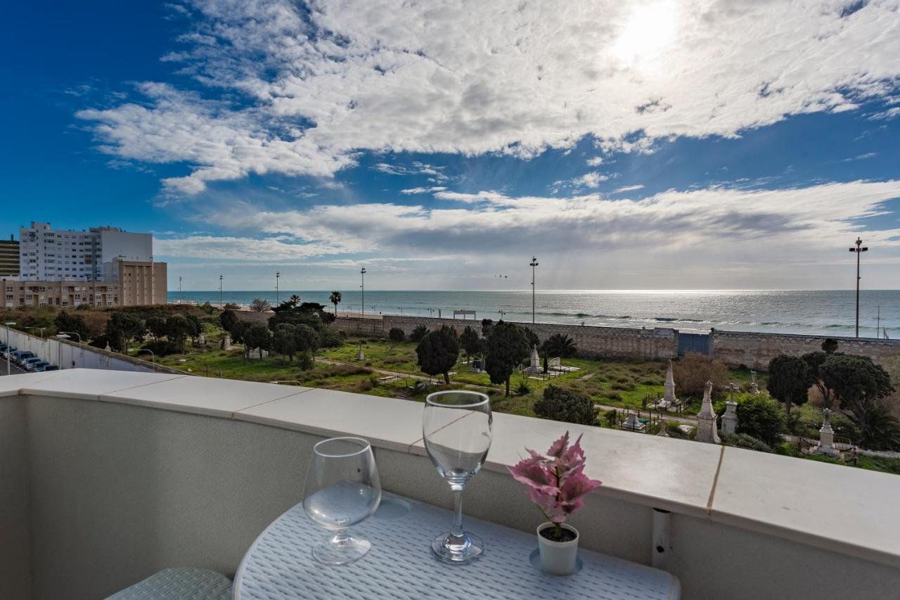 Poseidon Beach Apartment & Parking By Cadiz4Rentals المظهر الخارجي الصورة